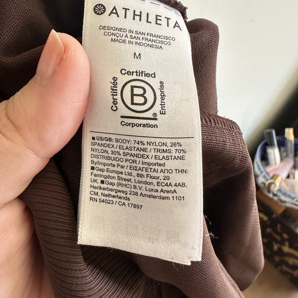 Athleta (M) Venice Joggers Brown - Picture 5 of 6